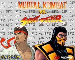 Street fighter x Mortal Kombat